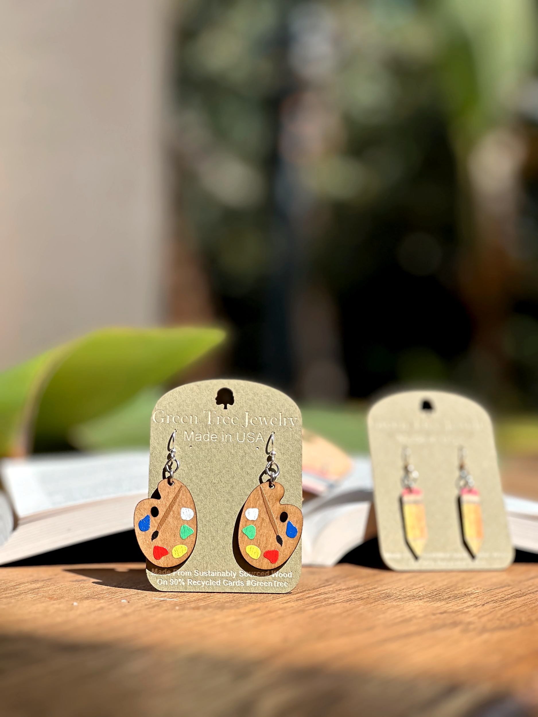Painter Palette Earrings # 1467