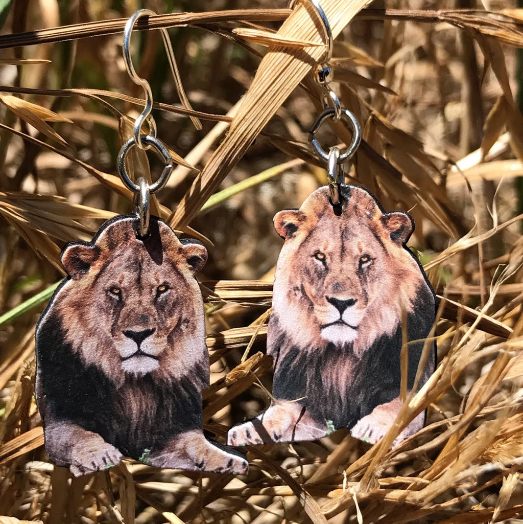 Mufasa Lion Earrings #1534