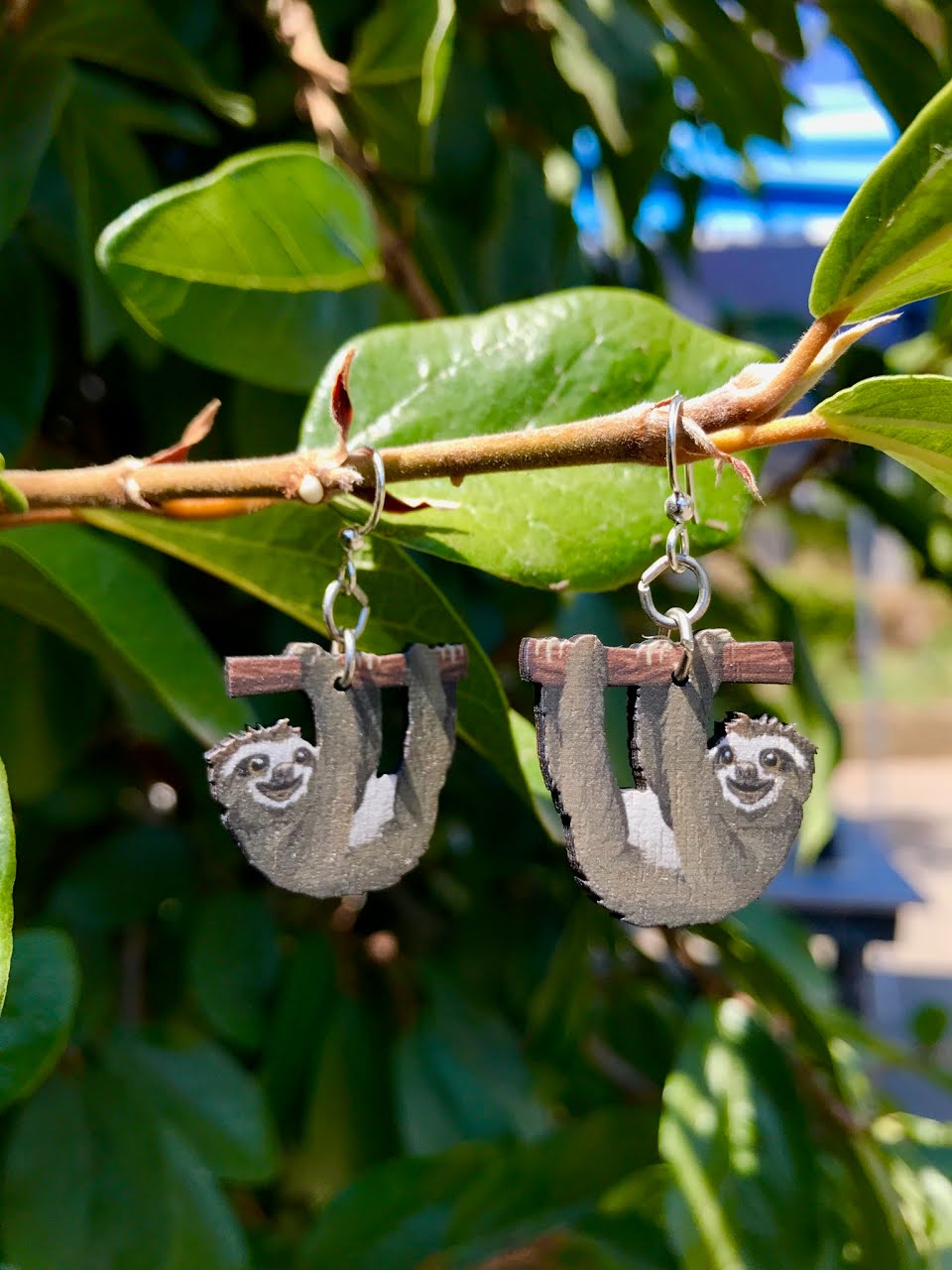 Sloth Earrings #1540