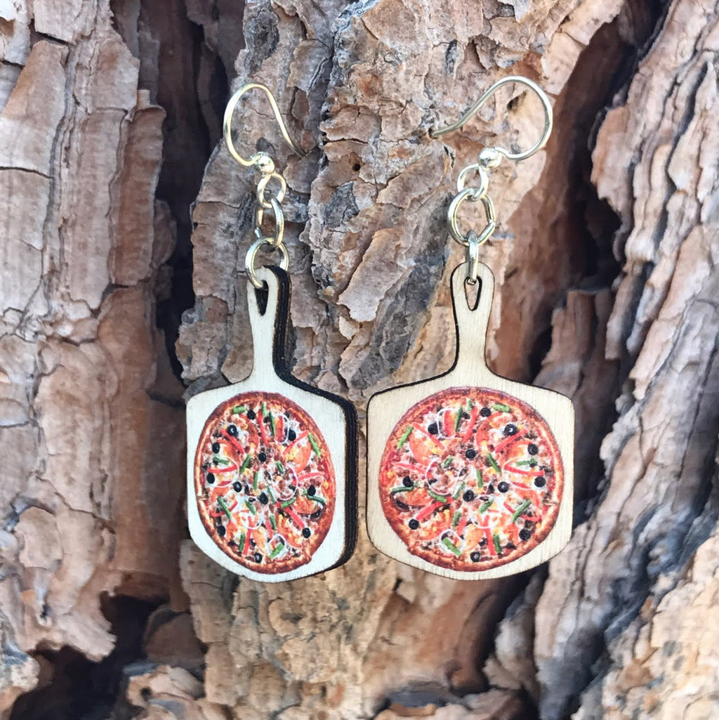 Pizza Earrings #1542