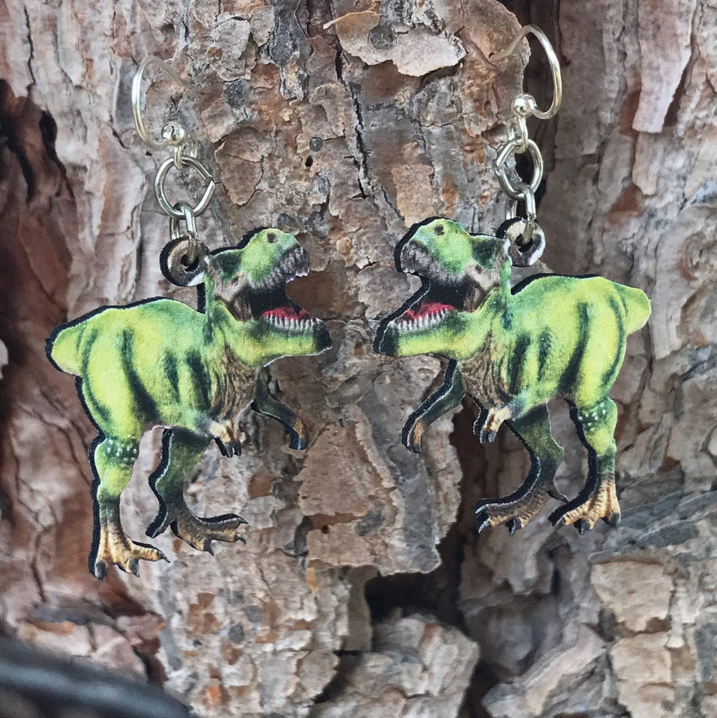 T-Rex Earrings #1543