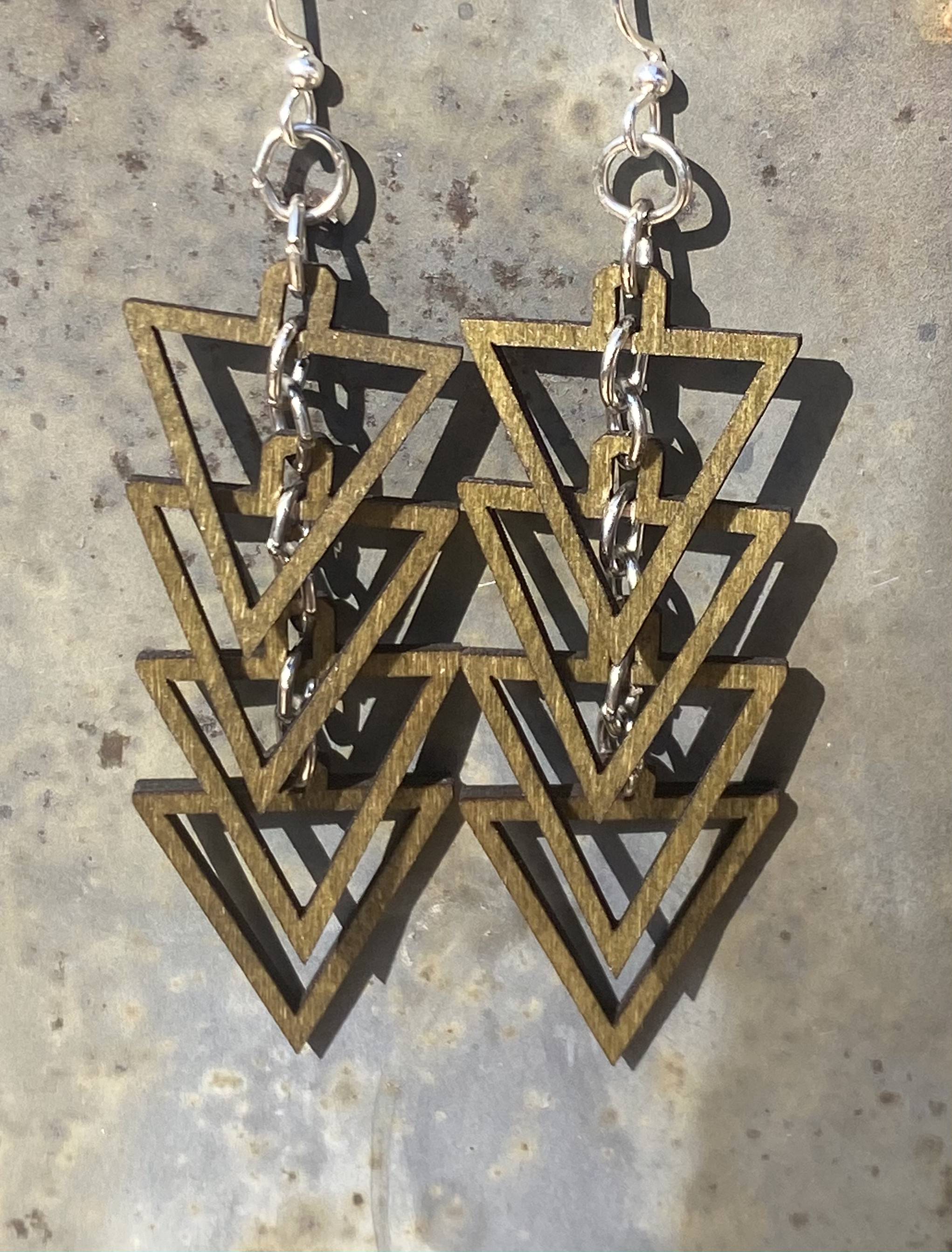 Equilateral Earrings #1555