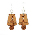 Yoga Beaver Earrings #1563