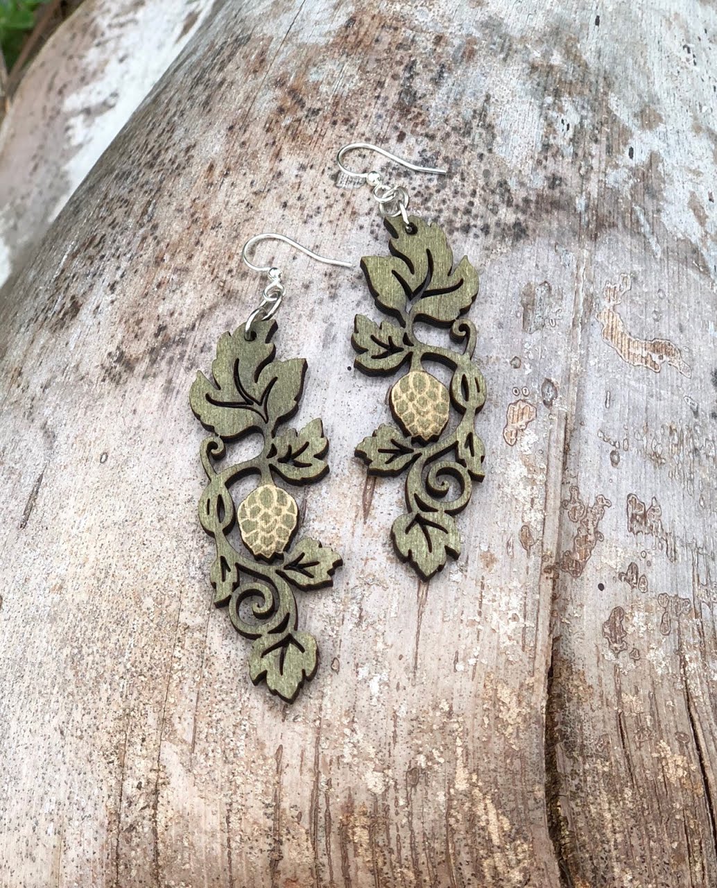 Hoppy Vine Earrings #1565