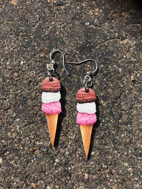 Ice Cream Earrings #1576