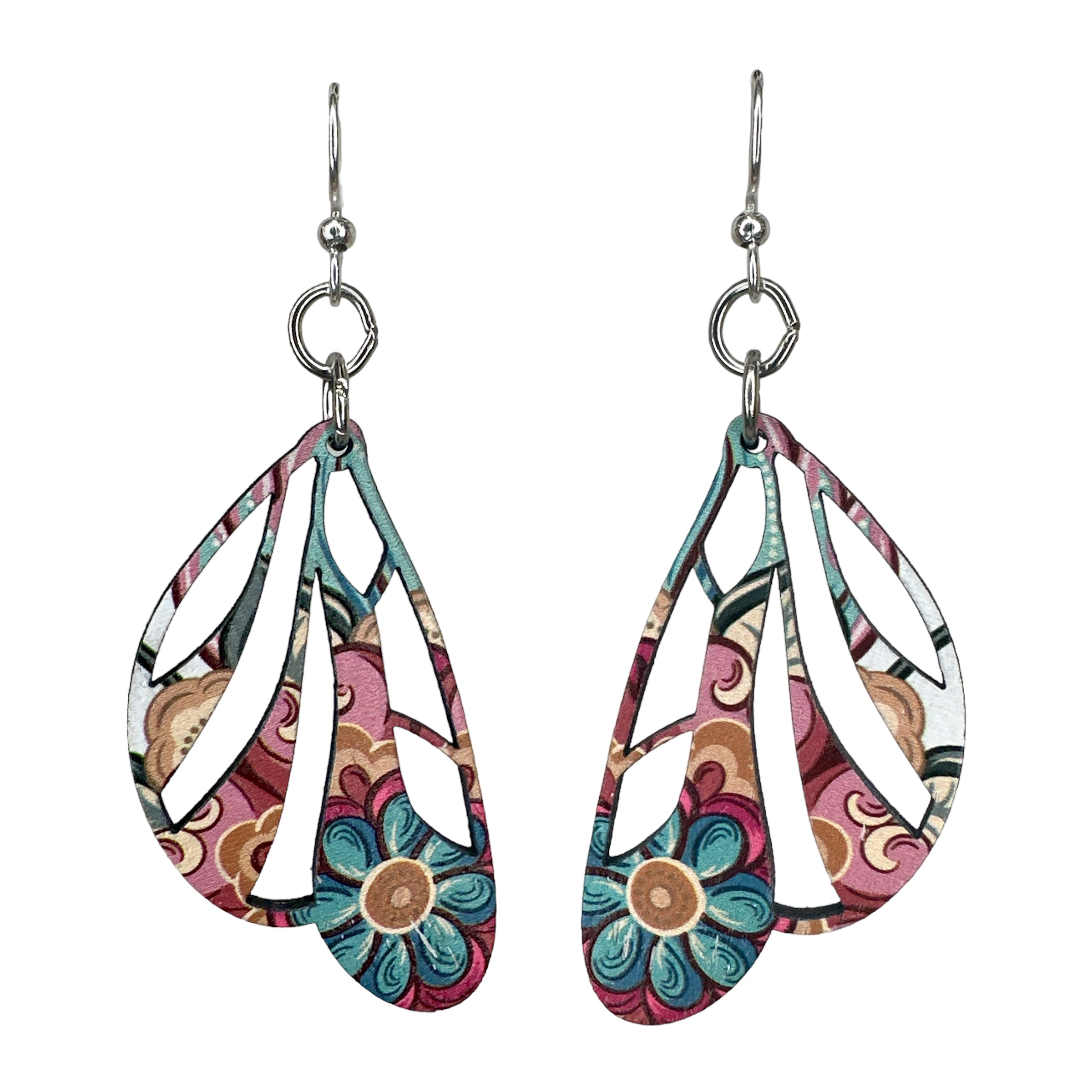 Paisley Wing Earrings #1781