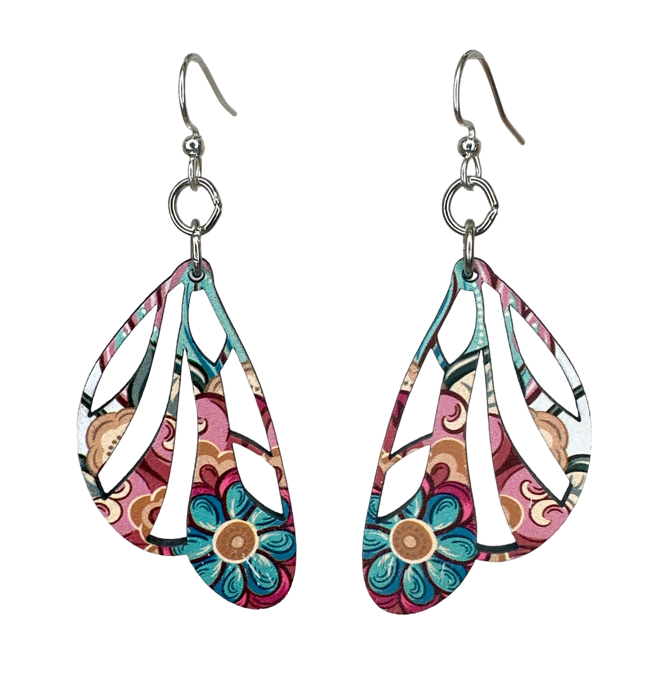Paisley Wing Earrings #1781