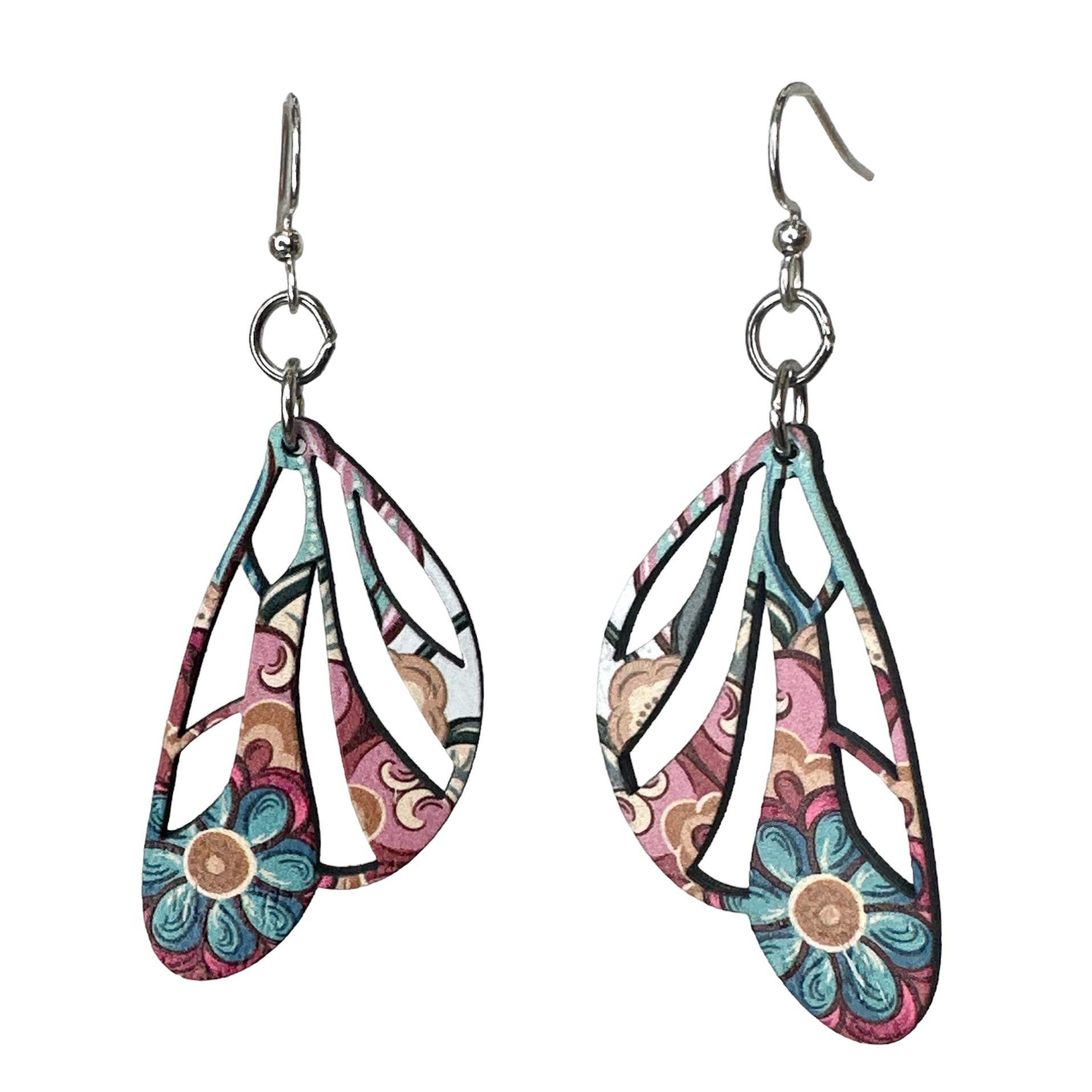 Paisley Wing Earrings #1781
