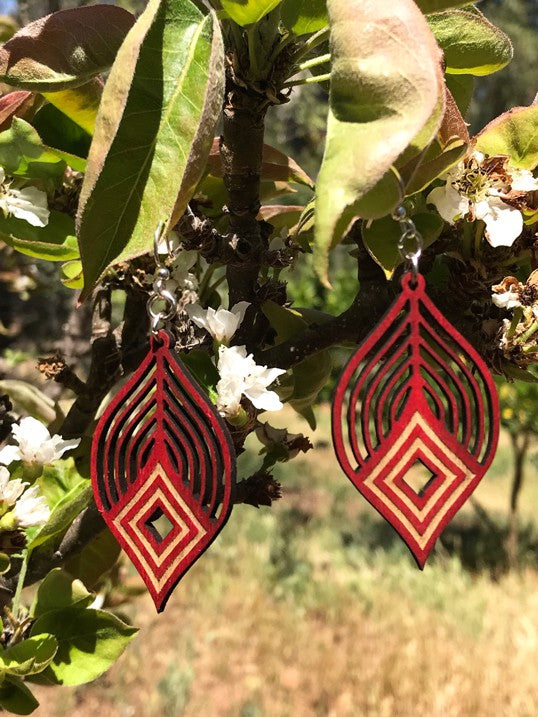 Fanning Diamond Earrings #1584