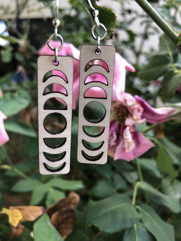 Lunar Eclipse Earrings #1594