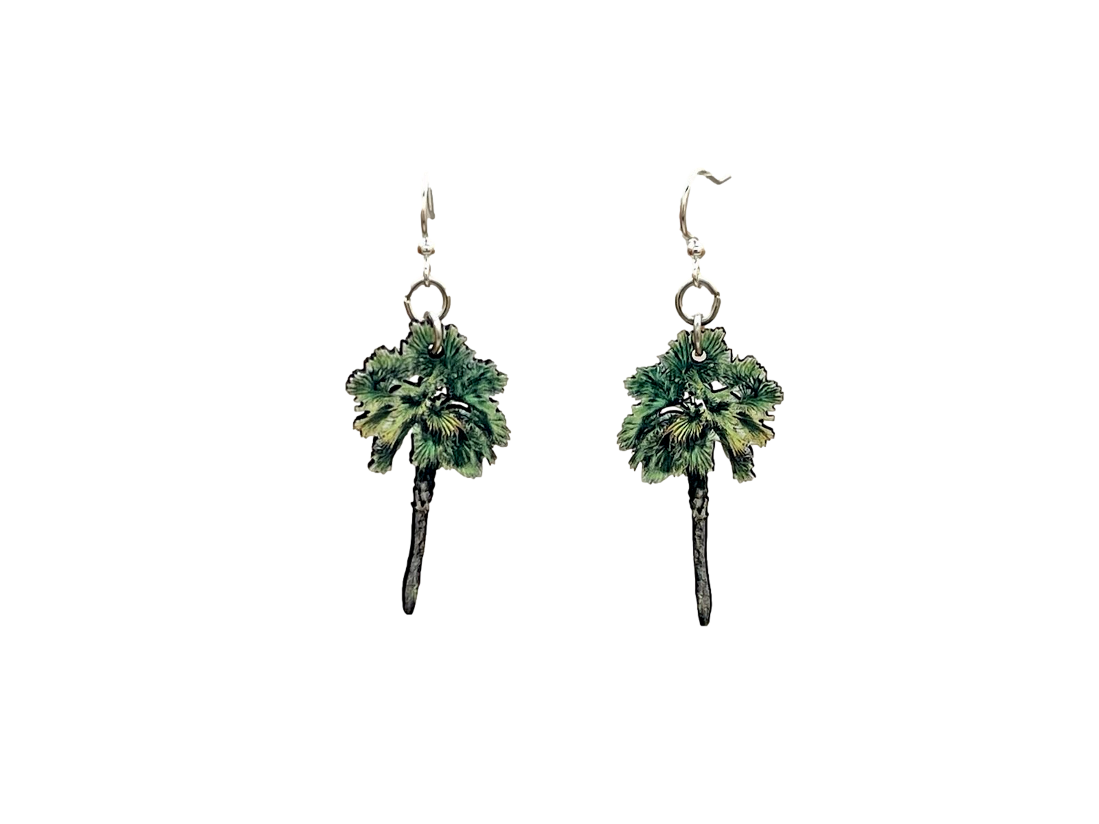 Palmetto Palm Tree Earrings #1609