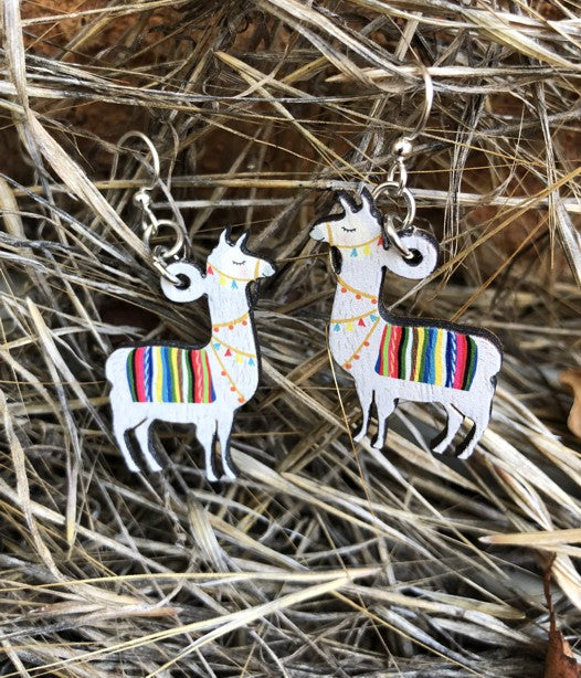 Llama Earrings #1612