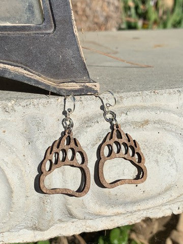 Bear Paw Earrings #1619