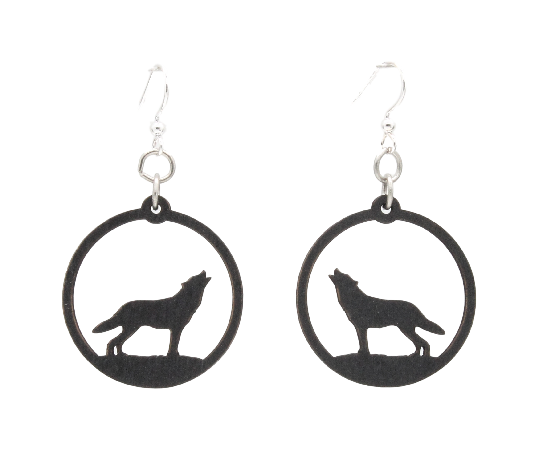 Howling Wolf Earrings #1623
