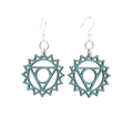 Vishuddha Chakra Earrings #1632