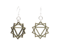 Manipura Chakra Wood Earrings #1634