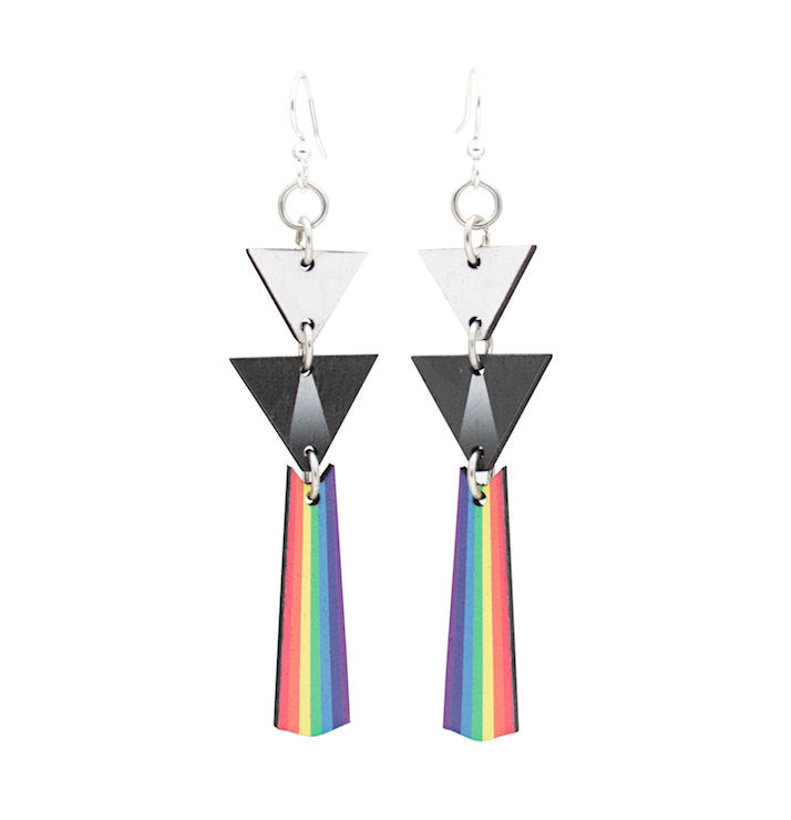 The Dark Side of the Moon Earrings #1641