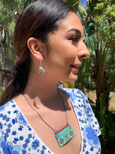 80's Retro Earrings #1654