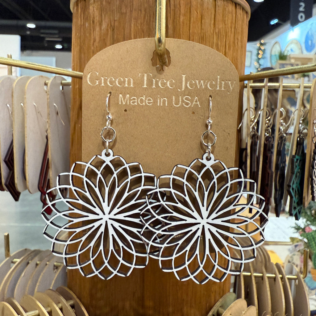 Tipped Petal Earrings # 1689