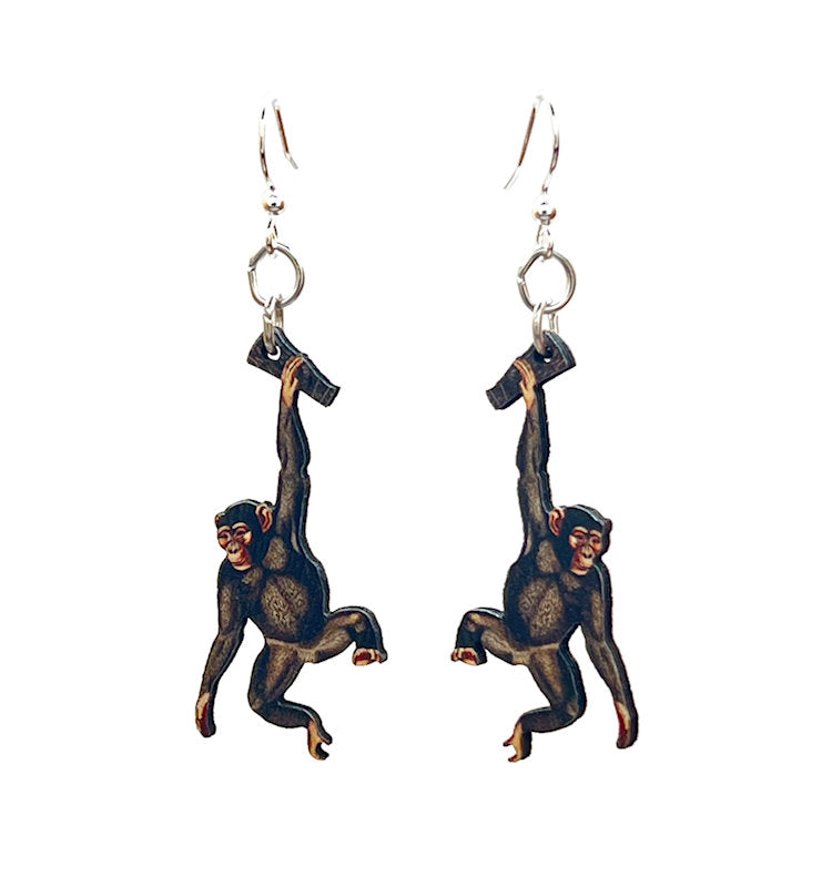 Chimpanzee Earrings #1690