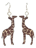 Giraffe Print Earrings #1704