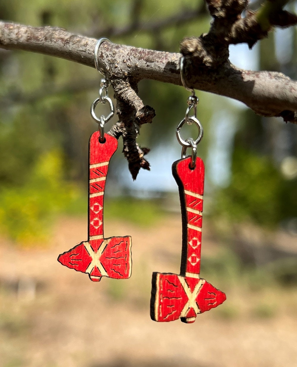Tomahawk Earrings #1719