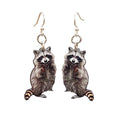 Raccoon Earrings #1727