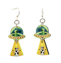 Alien Beam Me Up Earrings #1745