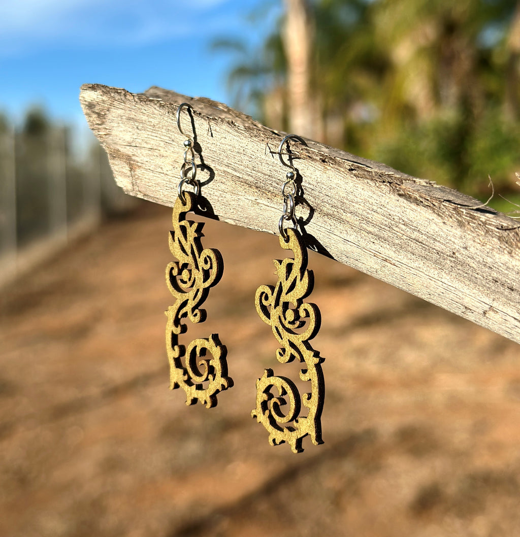 Vine Burst Earrings  #1752
