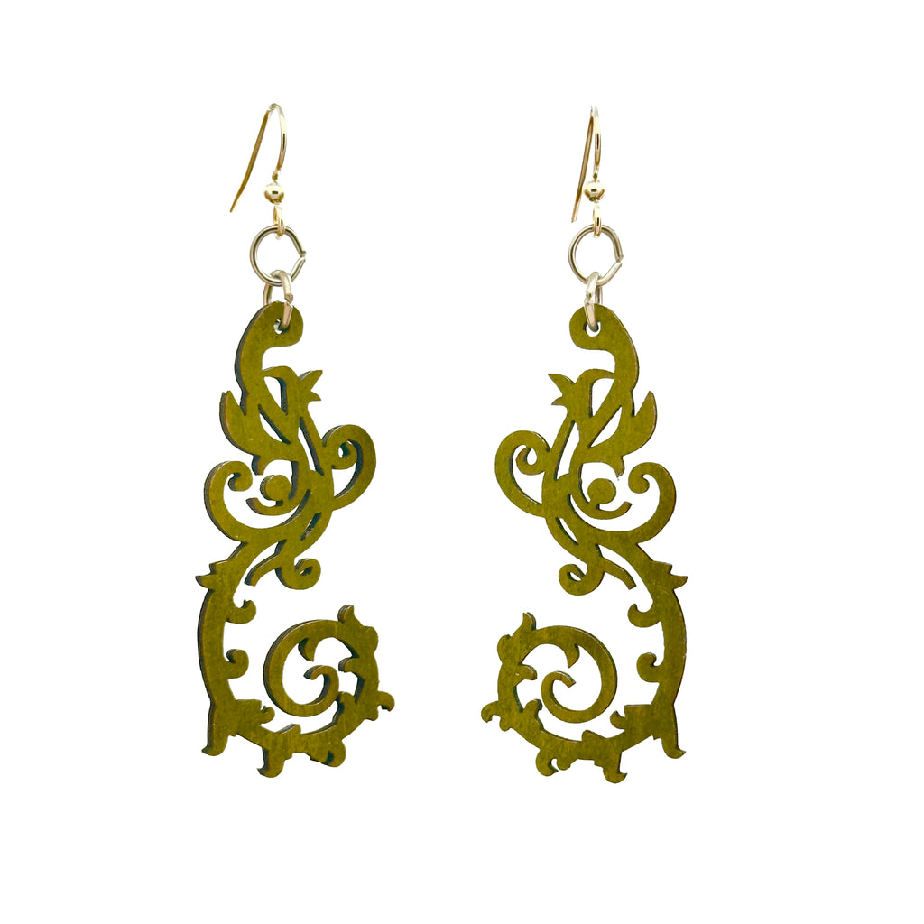 Vine Burst Earrings  #1752