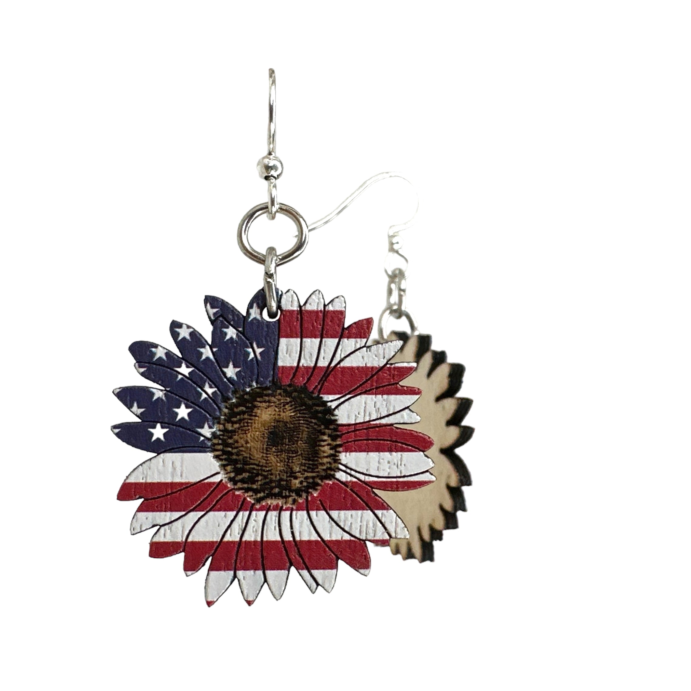 American Sunflower Earrings #1767