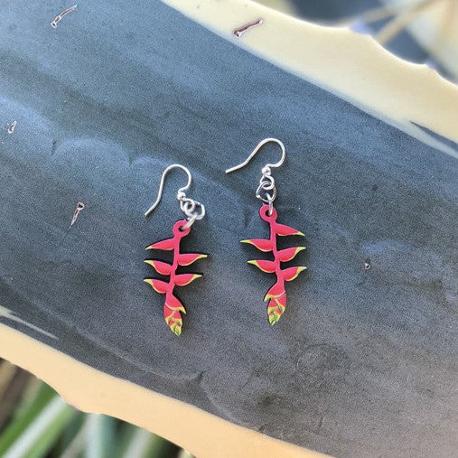 Heliconia Rostrata Blossoms #176