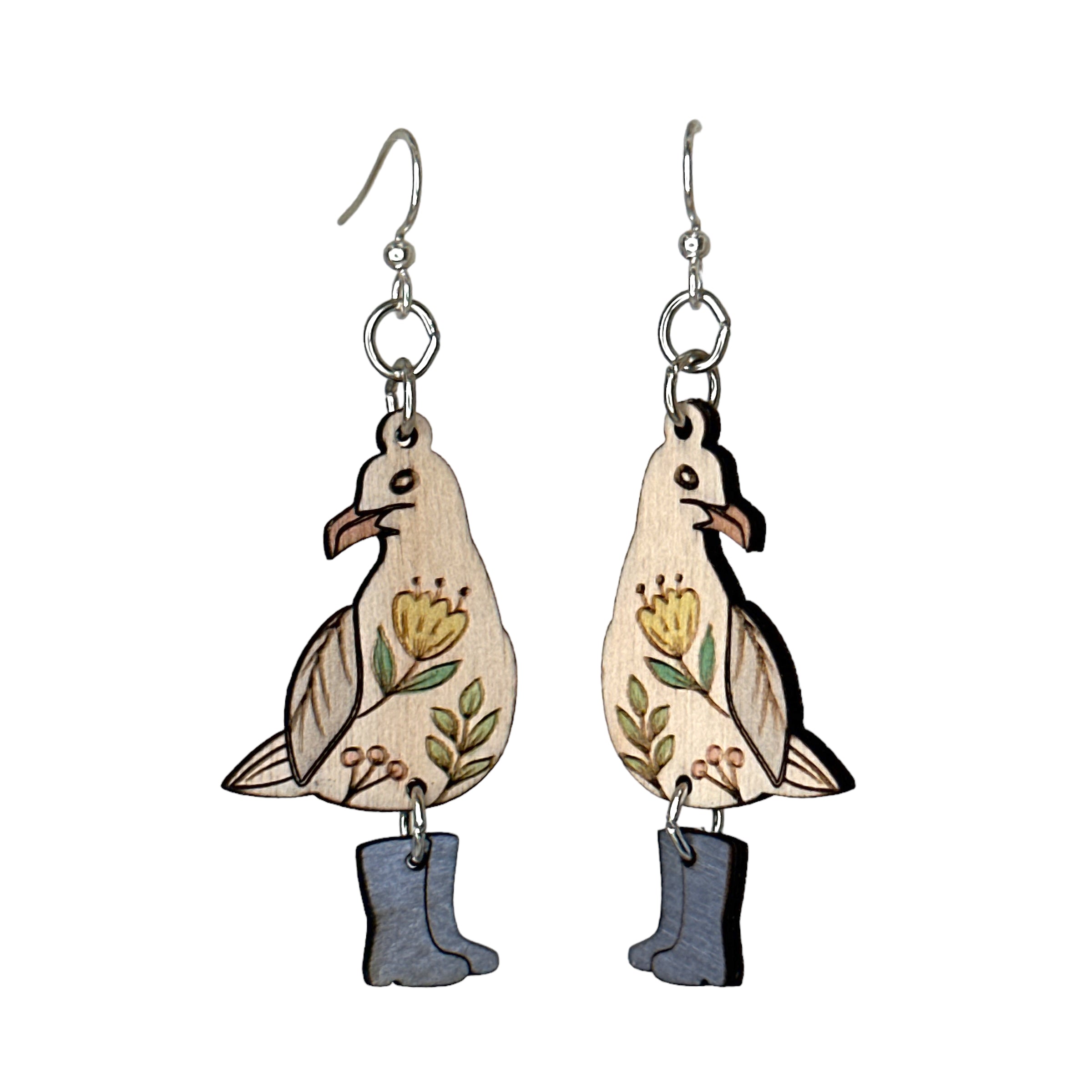 Paddington Seagull Earrings #1771