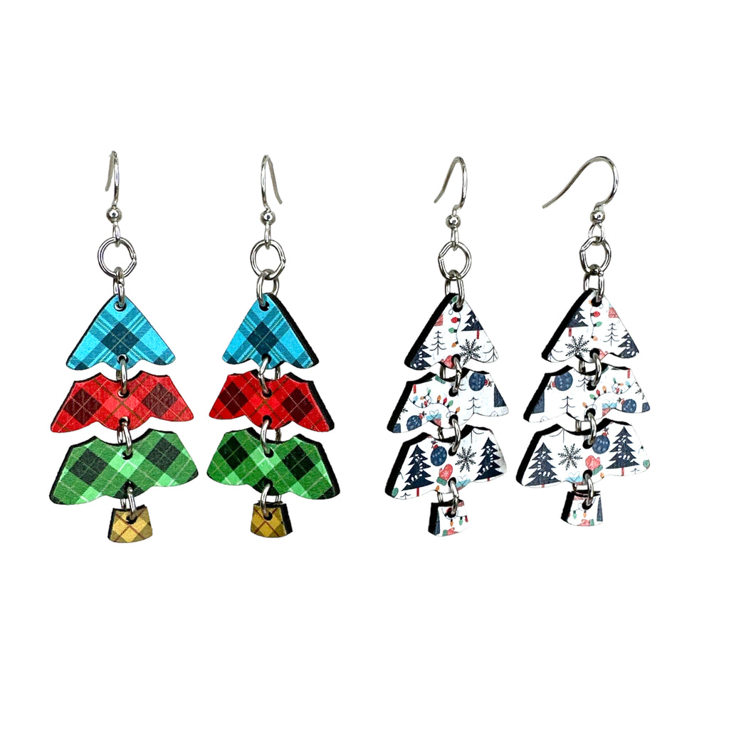 Plaid Christmas Tree #1779