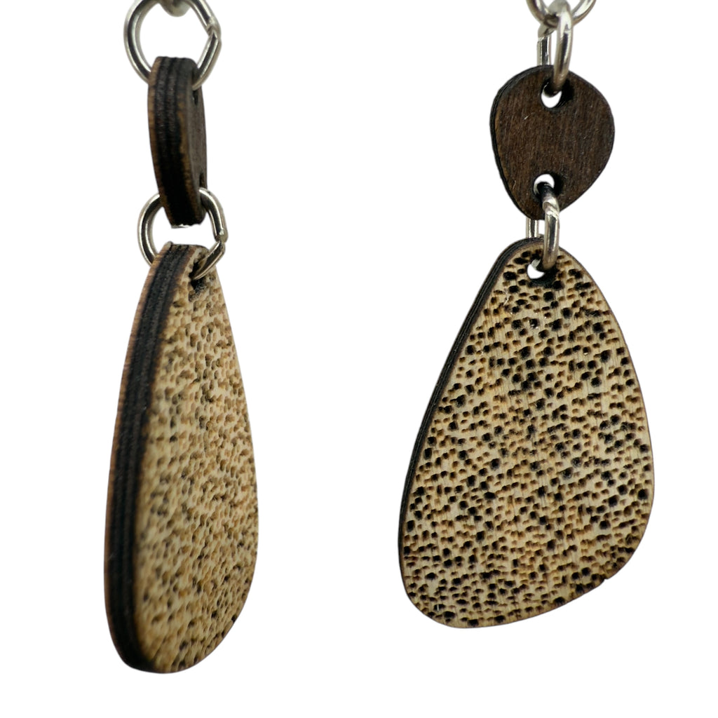 Freckled Rock Earrings #1783