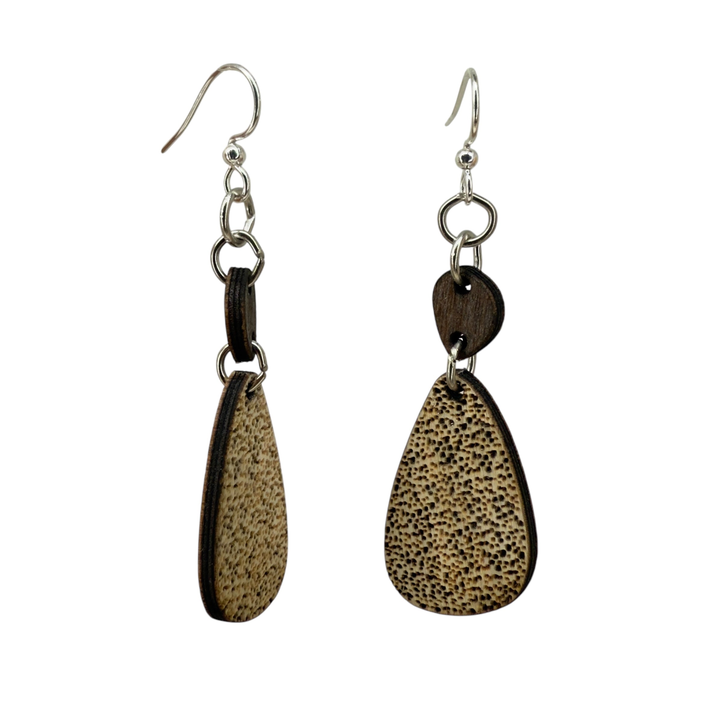Freckled Rock Earrings #1783