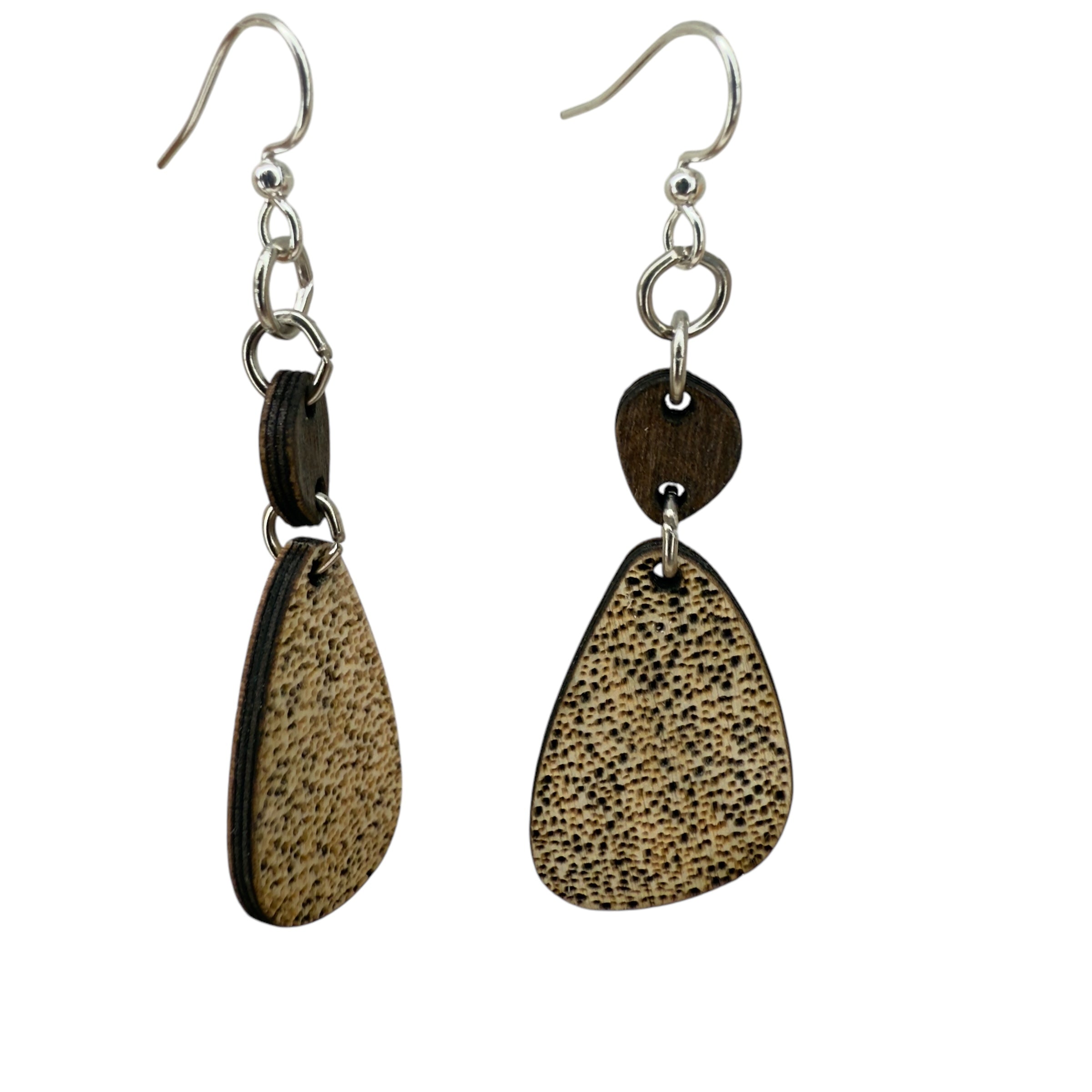 Freckled Rock Earrings #1783