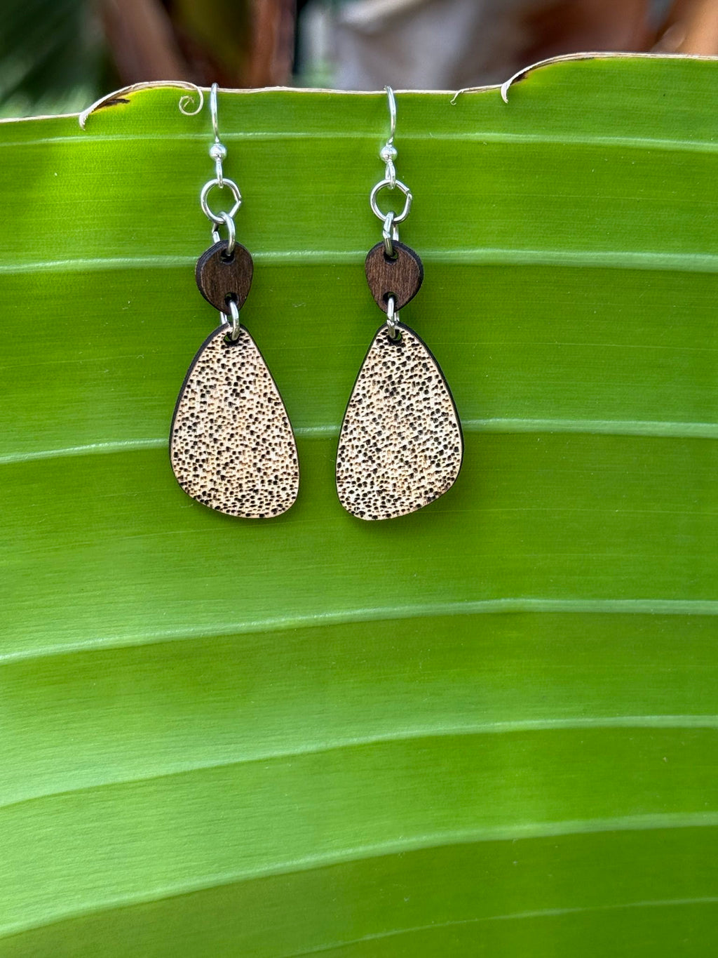 Freckled Rock Earrings #1783