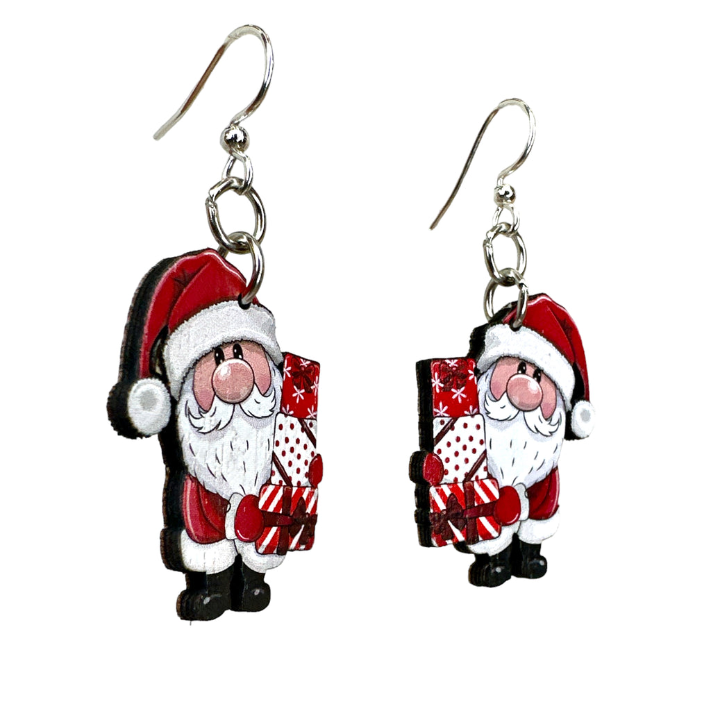 Little Santa Earrings #1789