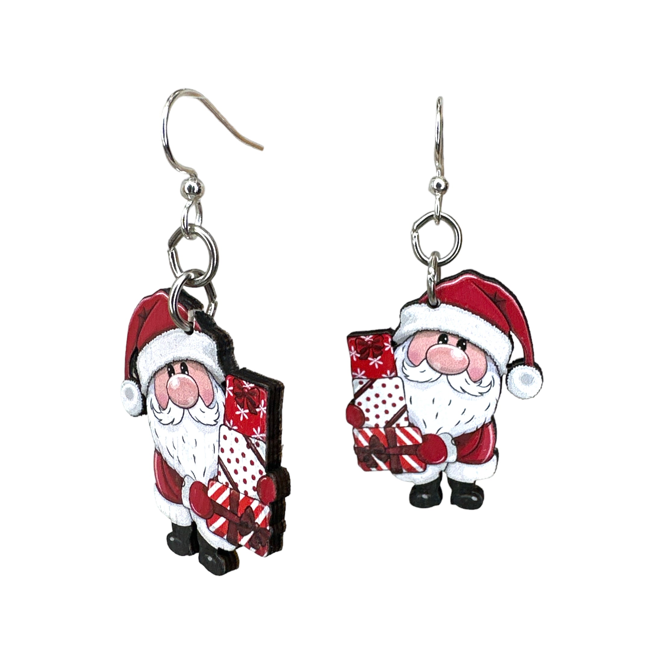 Little Santa Earrings #1789