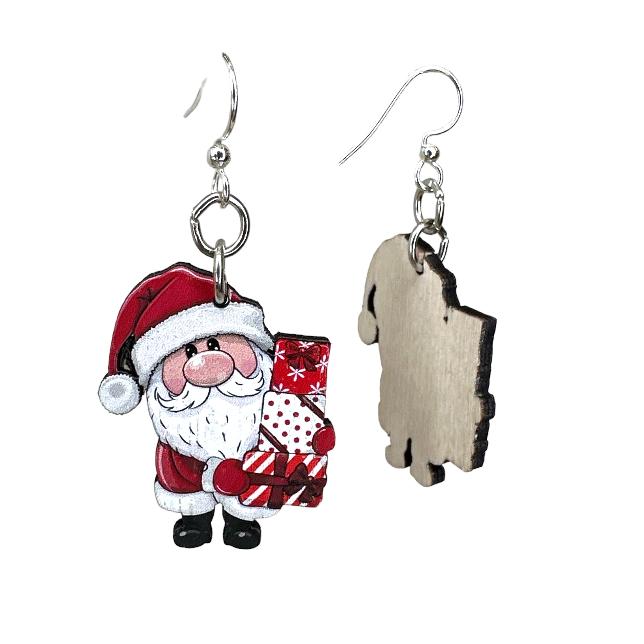 Little Santa Earrings #1789