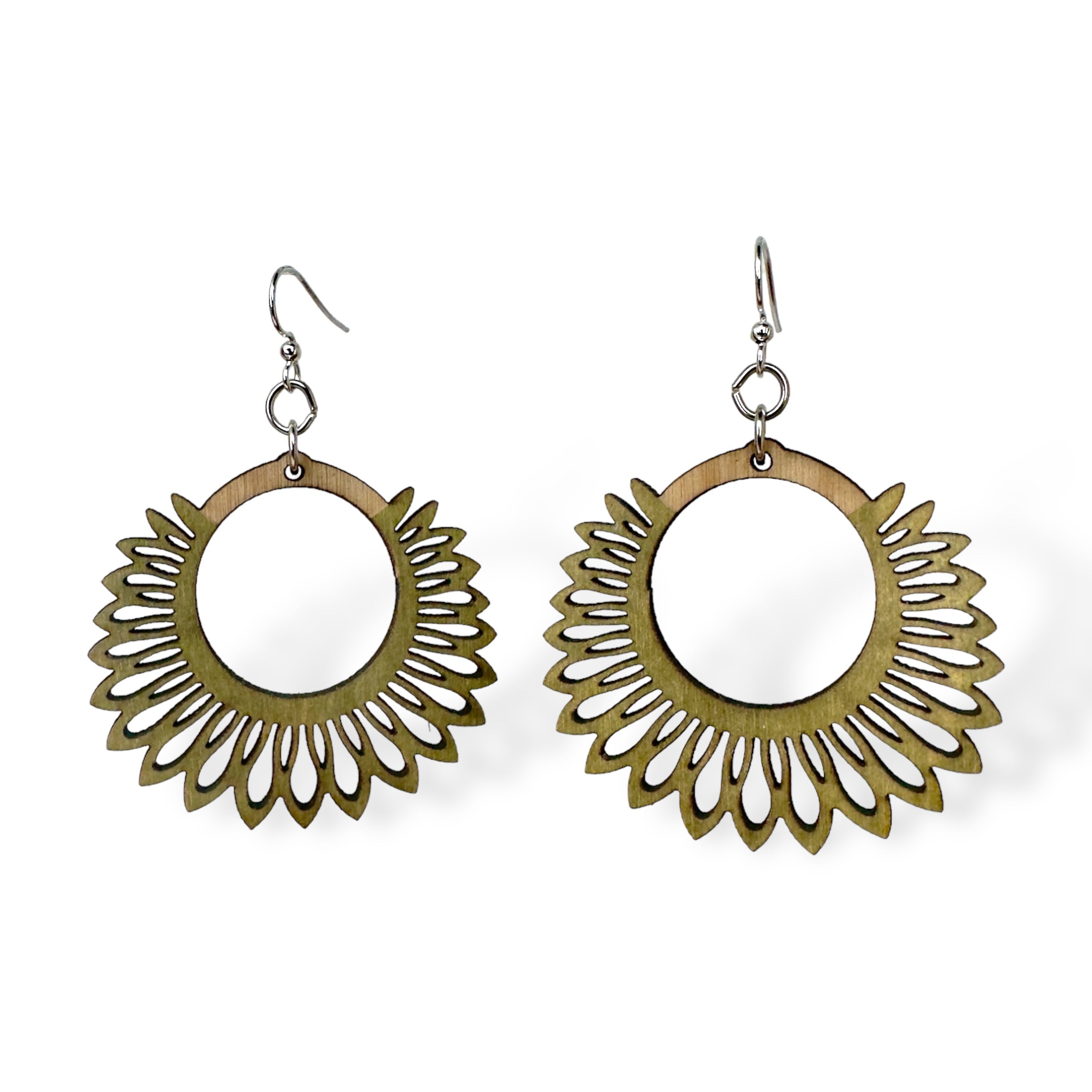 Spring Wreath Earrings  #1794