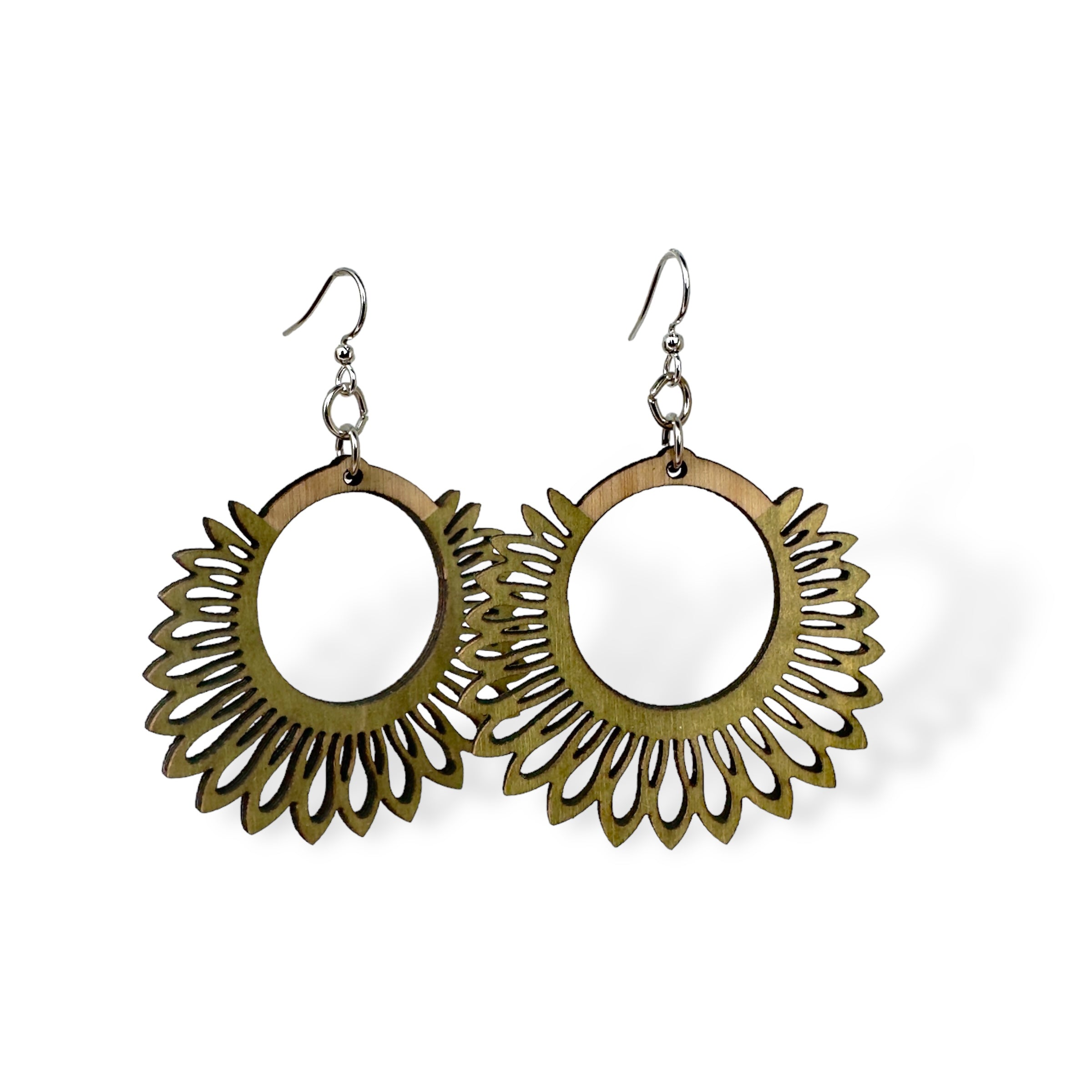 Spring Wreath Earrings  #1794