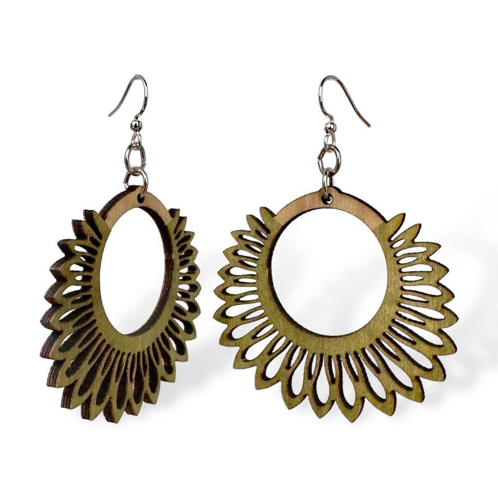 Spring Wreath Earrings  #1794