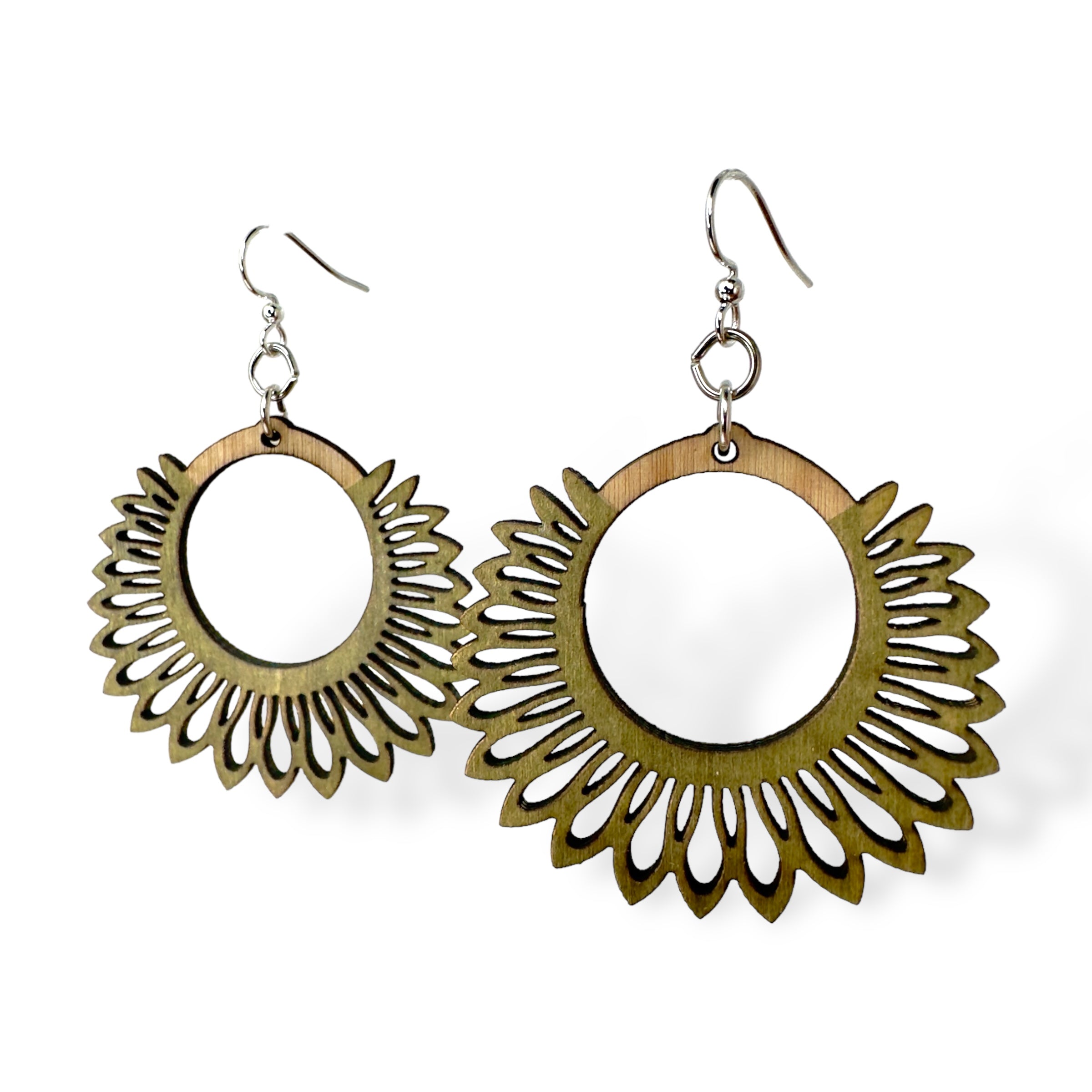 Spring Wreath Earrings  #1794