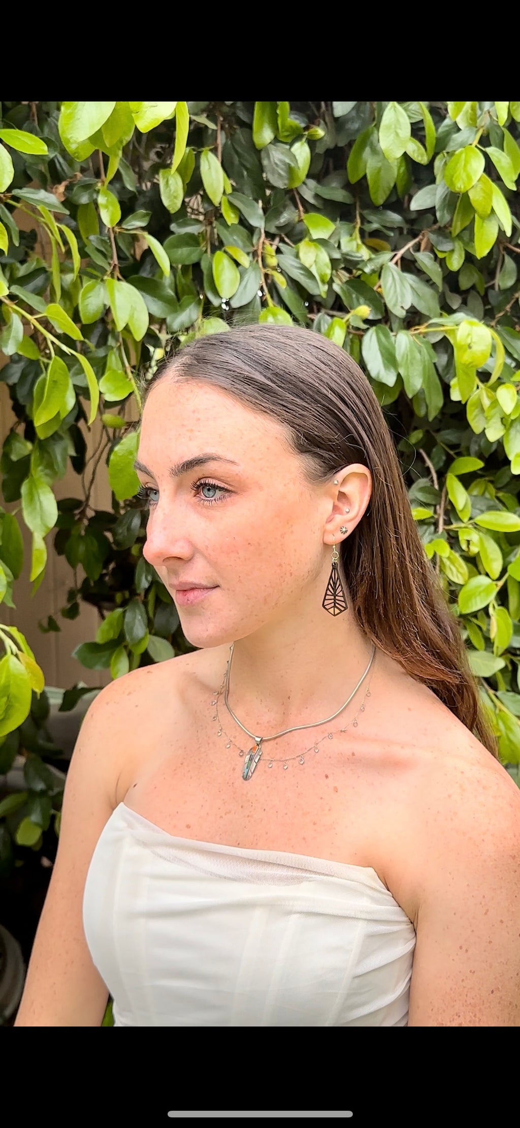 Tri Geo Earrings  #1795