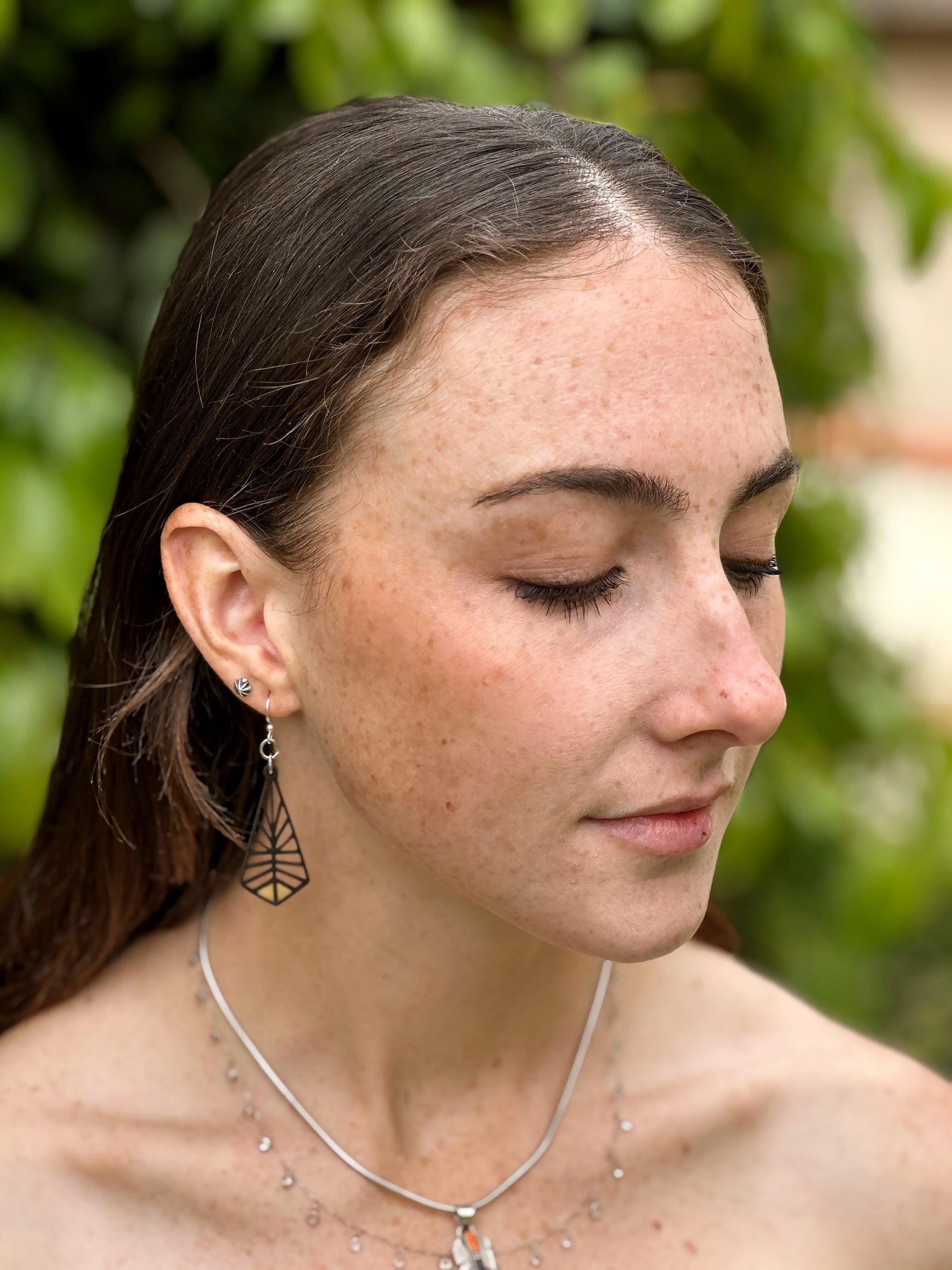 Tri Geo Earrings  #1795
