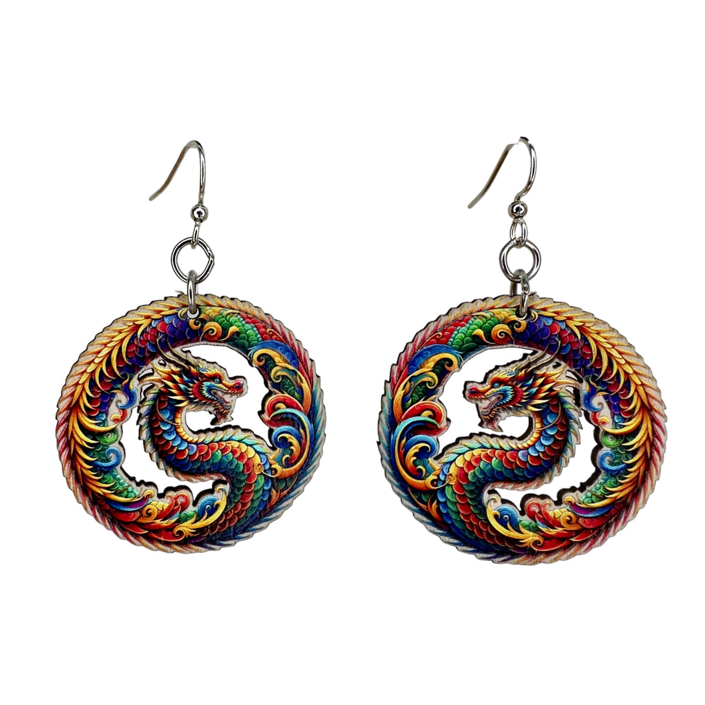 Year of The Dragon Earrings #1796
