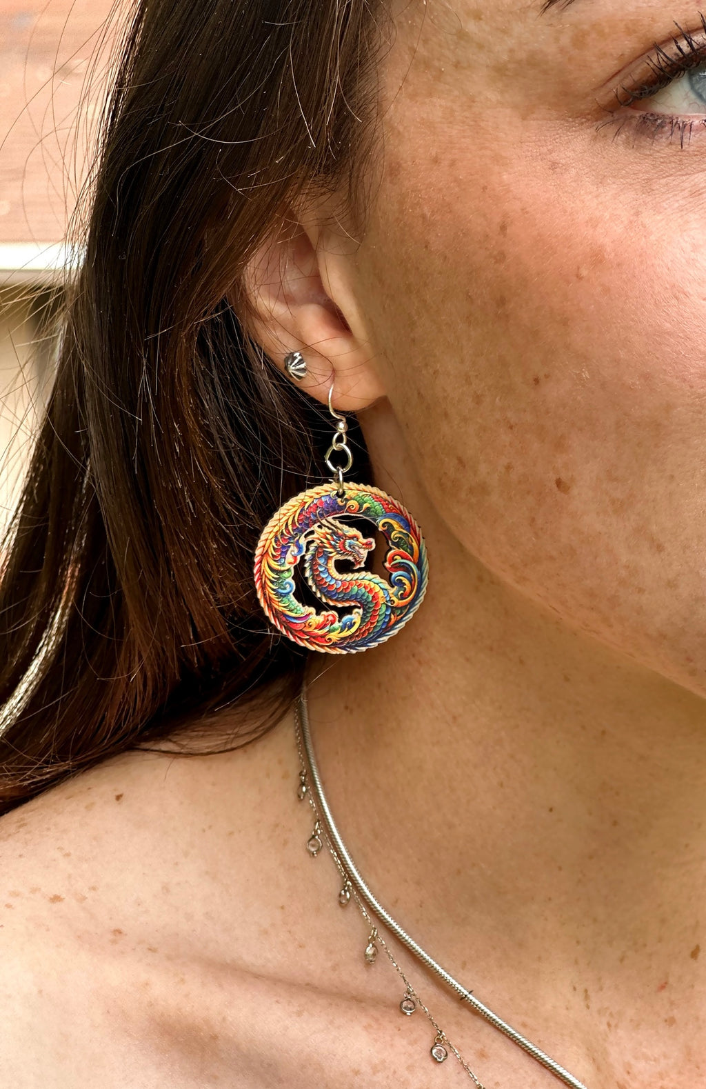 Year of The Dragon Earrings #1796