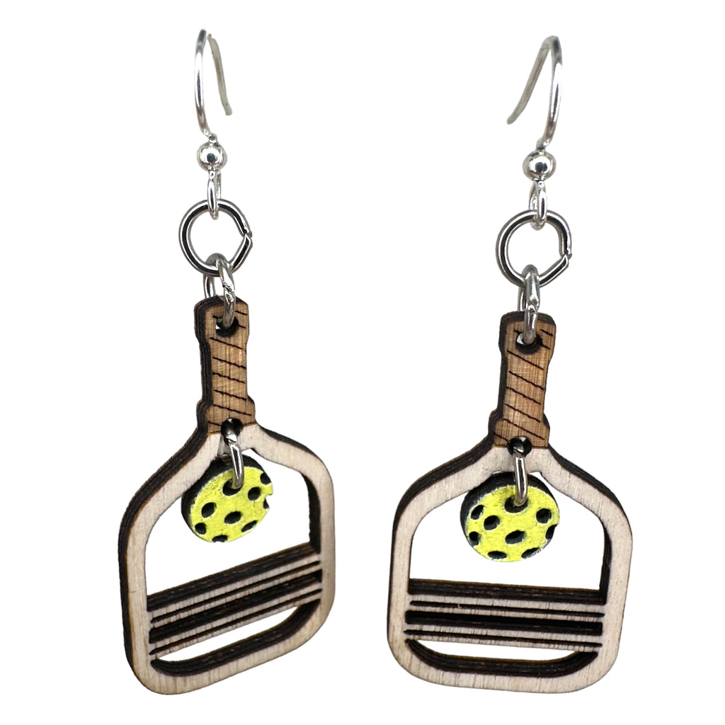 Pickle Ball Earrings #1799